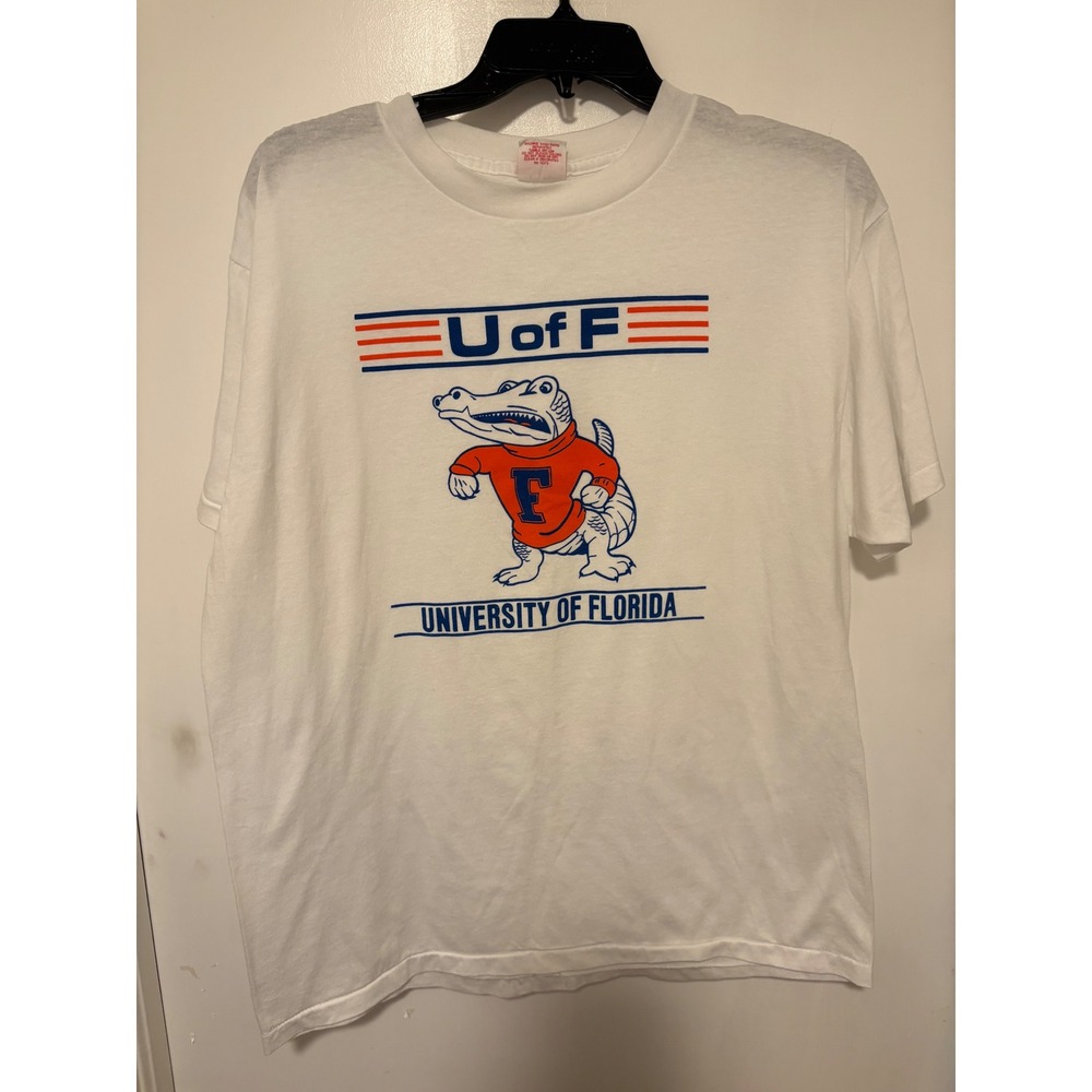 Vintage University of Florida Gators T-Shirt Mens XL Royal First Class Single St